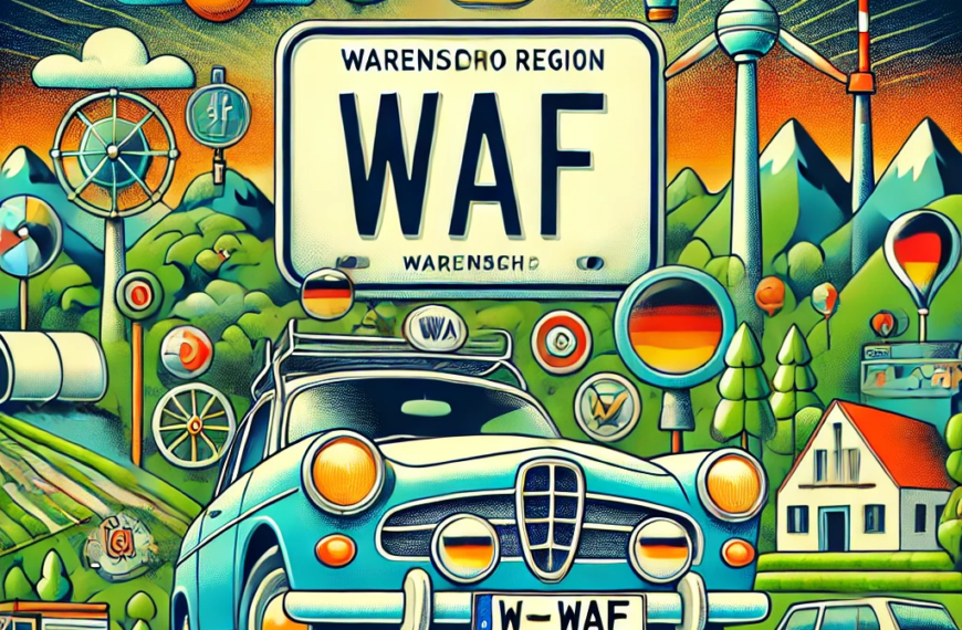 Autokennzeichen WAF