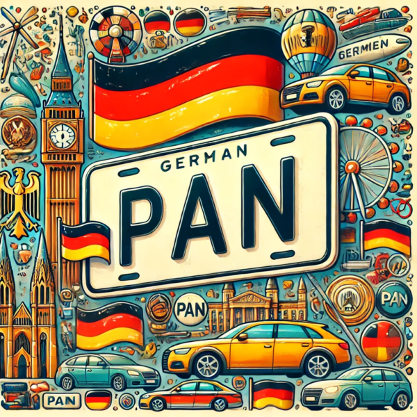 Pan Kennzeichen Deutschland